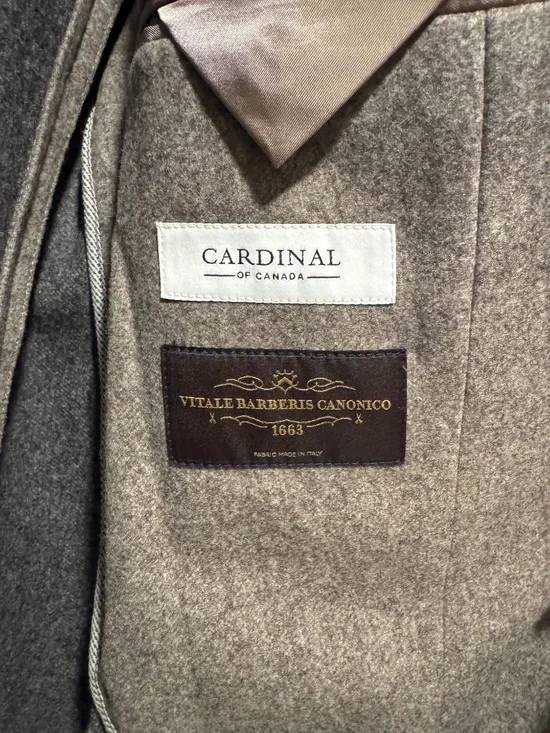 Cardinal Wool Overcoat - Picture 6 of 8